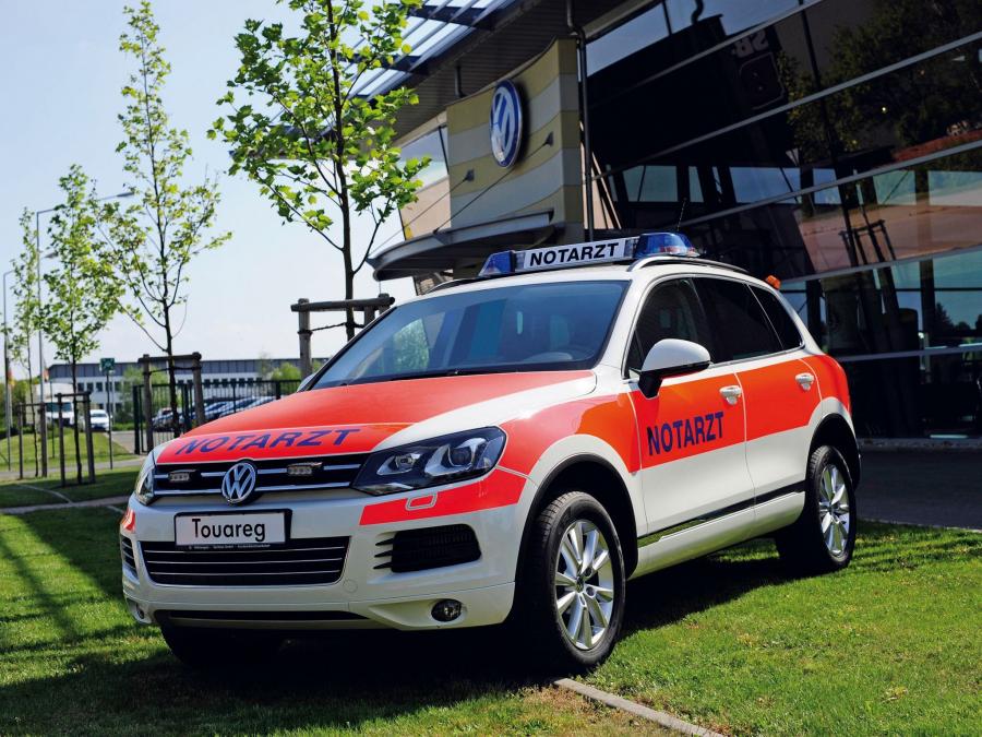  Volkswagen Touareg Notarzt 2011 года  (фото 3 из 3)